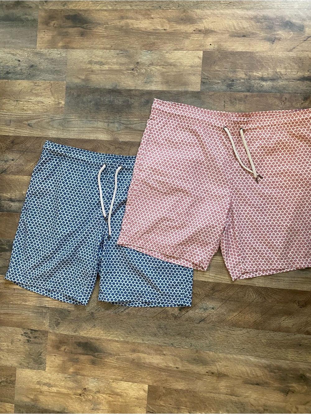 Faherty 2 Classic Boardshort Fishscale Batik Size L